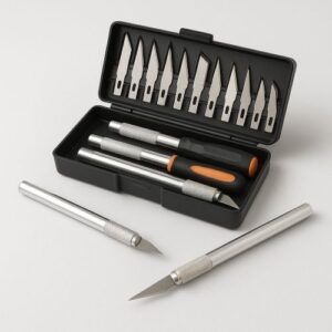  Jetmore 16-Piece Precision Craft Knife Set
Perfect for trimming copper tape, cutting shielding templates, and making clean cavity lines.