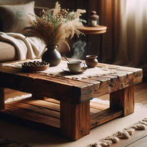 rustic coffee table 3