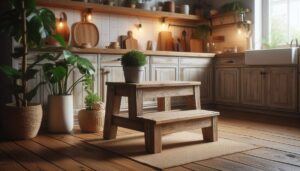 Wooden Step Stool 1
