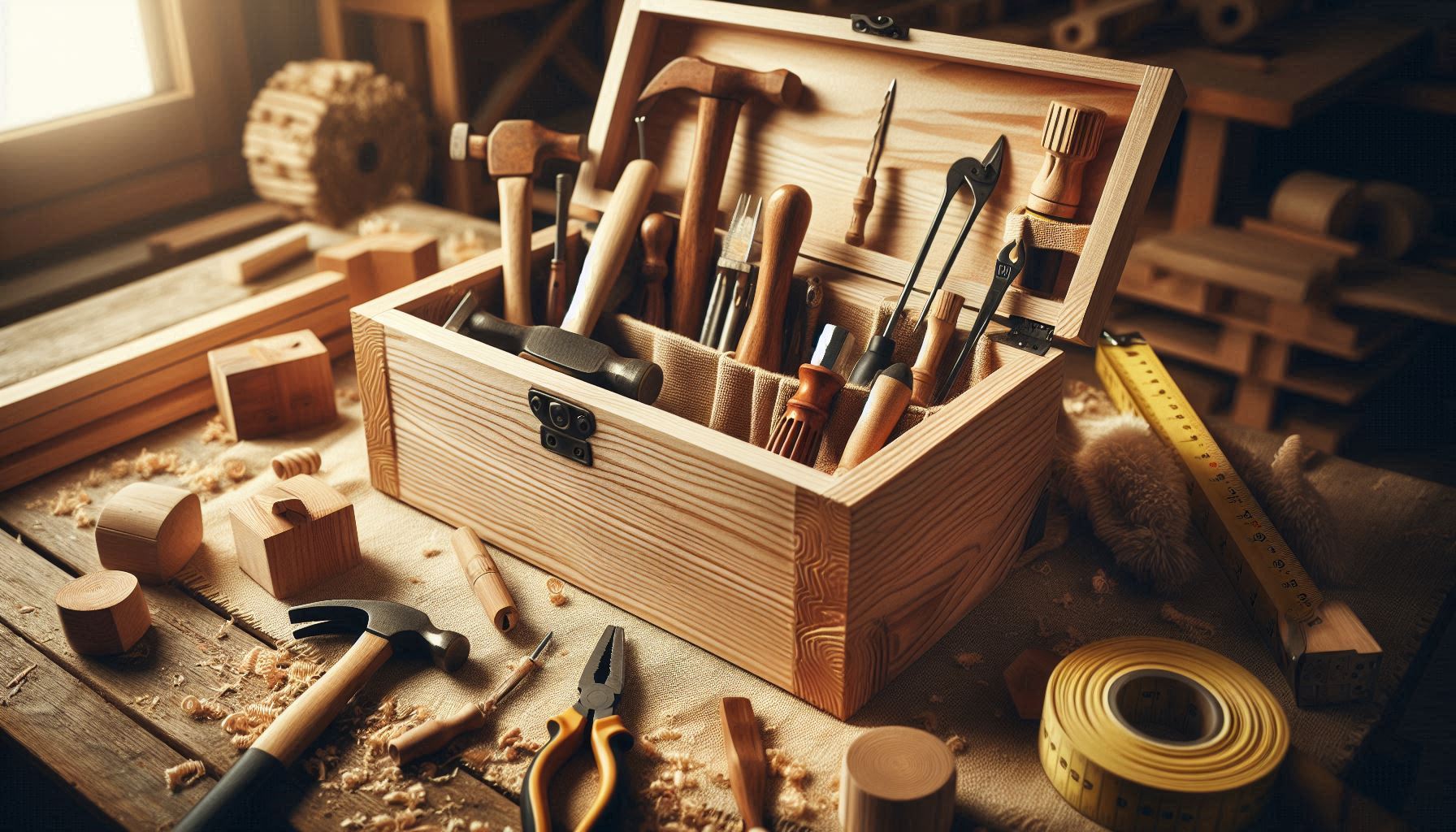 Wooden Toolbox 1