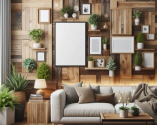 Custom Wood Accent Wall